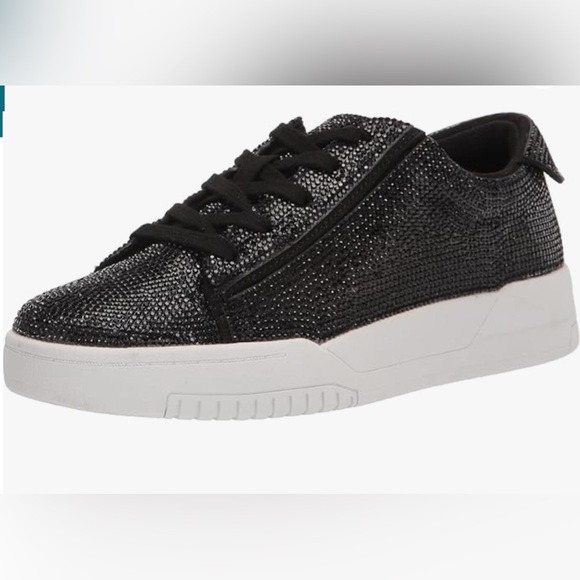 Jessica Simpson Silesta Sparkle Sneaker - Black - 9M - New w/o box - Picture 3 of 11